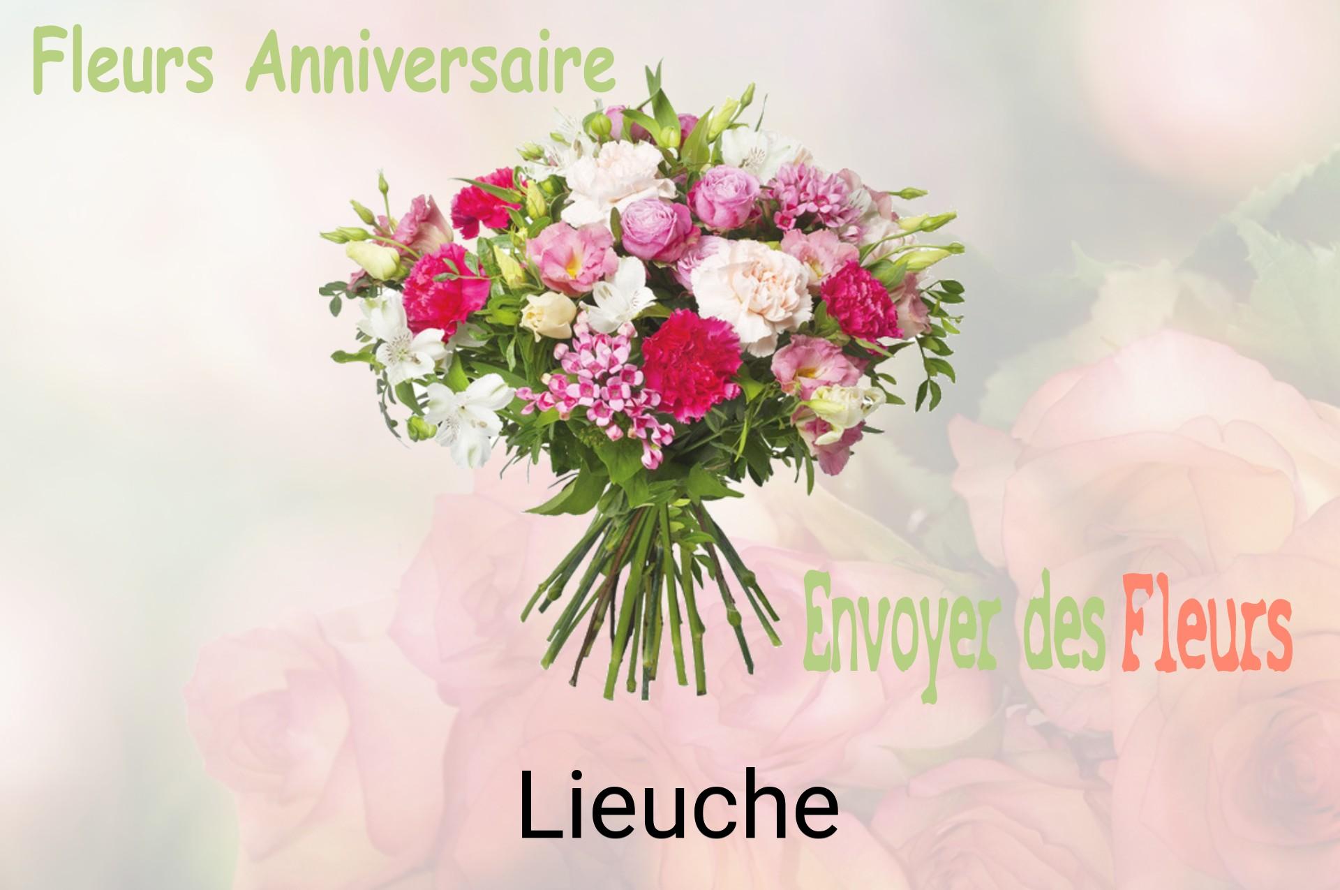 Bouquet de fleurs d’anniversaire livré à Lieuche