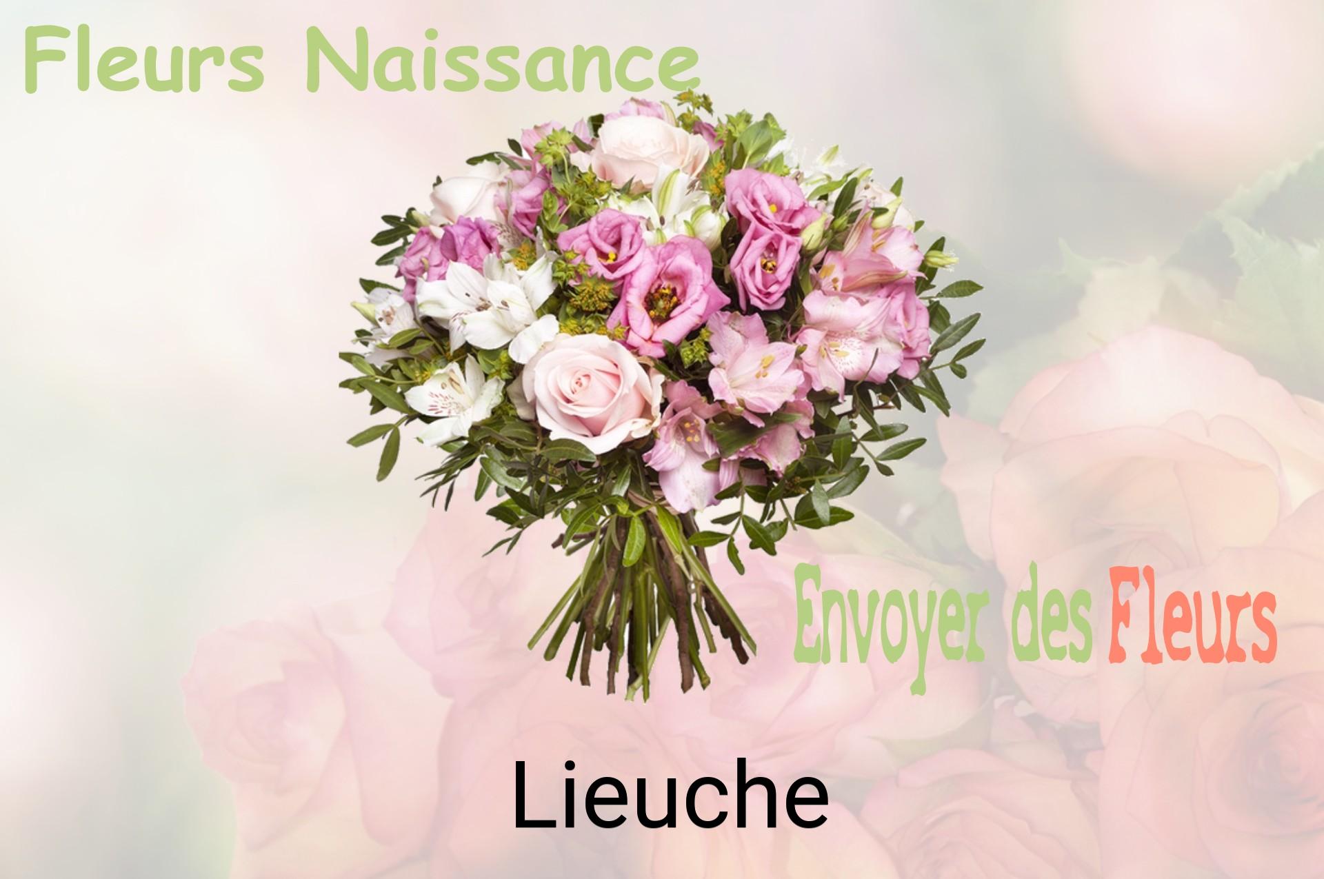 Bouquet de fleurs de naissance livré à Lieuche