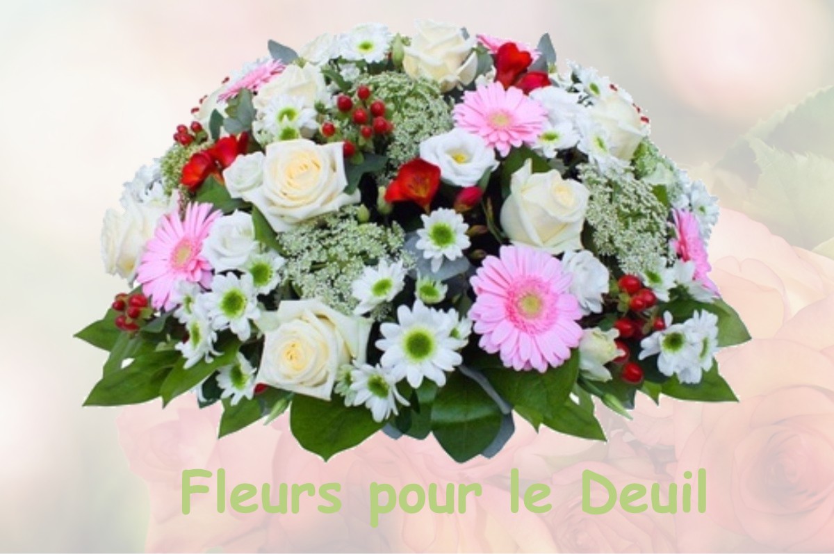 fleurs deuil LIEUCHE